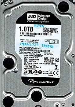 【中古】 Western Digital wd1002faex-00z3?a0?1tb DCM HBRNHTJABB