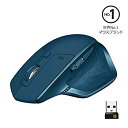 【中古】 ロジクール ワイヤレスマウス 無線 マウス MX Master 2S MX2100sMT Unifying Bluetooth 高速充電式 FLOW対...