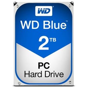 【中古】 Western Digital WD Blueシリーズ 3.5インチ内蔵HDD 2TB SATA3 (6Gb/s) 5400rpm64MB WD20EZRZ-RT