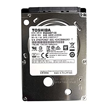 【中古】 mq04abf100?TOSHIBA 1tb / 1000gb 5400rpm SATA 7?mm 2.5インチハードドライブ128?MB 6ギガビット/ S