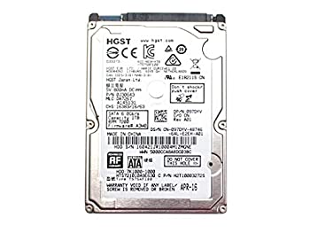 【中古】 HGST 1TB HDD 7.2K RPM 2.5インチ 6Gb/s SATA ハードディスクドライブ モデル HTS721010A9E630 DP/N 97DYV