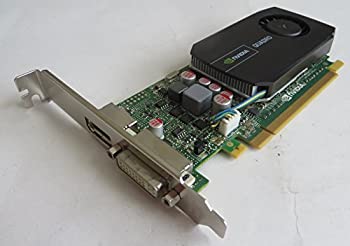 【中古】 hp 671135-001 NVIDIA Quadro 600 PCIe グラフィックカード - 1GB GDDR3 GPUメモリ付き 最大表示解像度デジタル 60Hz 2560x1600ピクセル