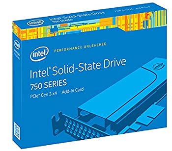 【中古】 インテル SSD 750 Series 400GB MLC 1/2 Height PCIe 3.0 NVMe SSDPEDMW400G4R5