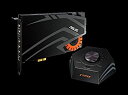【中古】 ASUSTek ASUS ハイレゾ対応 STRIXゲーミング サウンドカード PCI-E コントロールボックス付属 24bit/192kHz STRI...