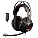 【中古】 HyperX Cloud Revolver ゲーミング ヘッドセット PC Xbox One1 PS4 Wii U Mac モバイル2対応 50mmドライバー オーディオコントロールボックス レ