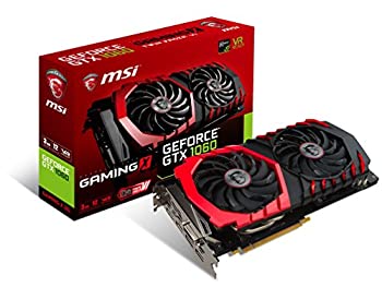 【中古】 MSI TWIN FROZR VIクーリングシステム GeForce GTX 1060 グラフィックスカード 3GB版 GeForce GTX 1060 GAMING X 3G