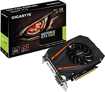 【中古】 Gigabyte GeForce GTX 1060 Mini ITX OC 6GB GDDR5 グラフィックスカード (GV-N1060IXOC-6GD)