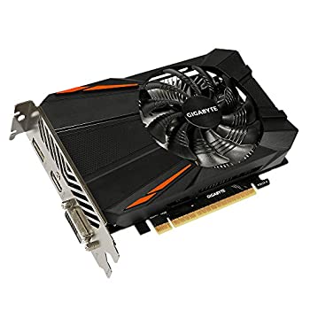 【中古】 ギガバイトNvidia GV-N105TD5-4GD 4GB GDDR5 PCI-E - ブラック