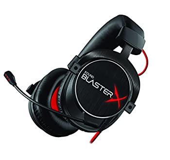 【中古】 Creative Sound BlasterX H7 Tournament Edition (トーナメント エディション) USB & アナログ接続 PS4 ゲーミング ヘッドセット SBX-H7-TE