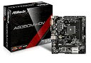 【中古】 ASRock AMD B350チップセット Micro ATX マザーボード AB350M-HDV