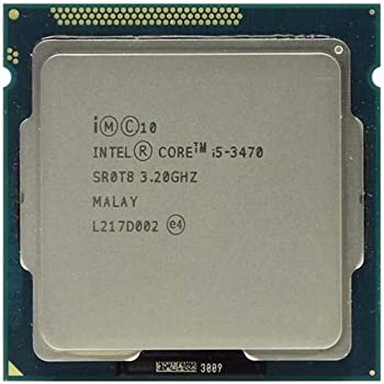 【中古】 intel Core i5-3470 SR0T8 ソケット H2 LGA1155 デスクトップ CPU プロセッサー 6MB 3.2GHz 5GT/s