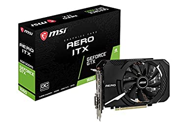 【中古】 MSI GeForce GTX 1660 AERO ITX 6G OC グラフィックスカード [国内正規流通品]