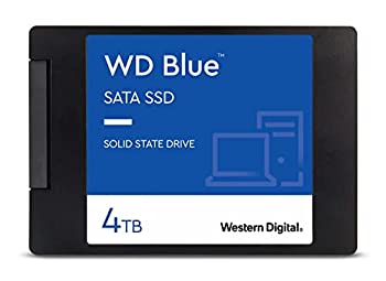 【中古】 Western Digital WD Blue SSD SATA6Gb/s 4TB 2.5inch 3DNAND WDS400T2B0A
