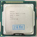 【中古】 PC intel Core I3-2100 I3 2100 プロセッサ (3M キャッシュ 3.10 GHz) LGA1155 デスクトップCPU 1...