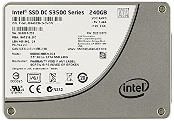 【中古】 インテル SSD DC S3500 Series (Wolfsville) 240GB BLK SSDSC2BB240G401