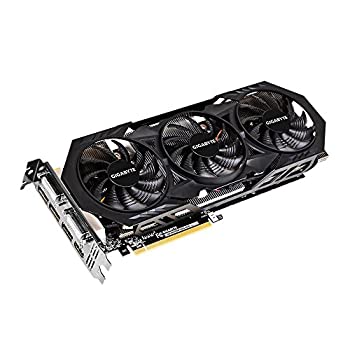 【中古】 GIGABYTE ビデオカード Geforce GTX970 オーバークロックモデル GV-N970WF3OC-4GD