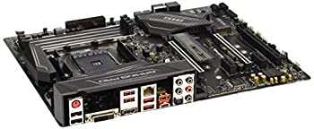 【中古】 MSI X370 GAMING PRO CARBON ATX ゲーミングマザーボード [AMD RYZEN対応 socket AM4] MB3907