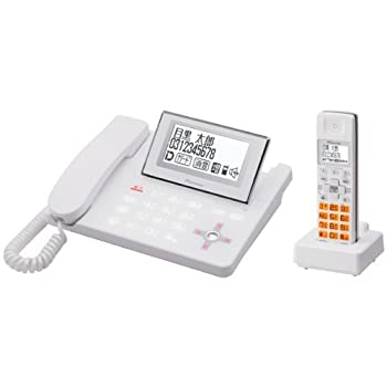 【中古】 Pioneer パイオニア デジタルコードレス留守番電話機 子機1台 ホワイト TF-SD8200-W