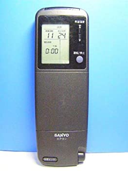 【中古】 SANYO サンヨー エアコンリモコン RCS-WR1A (K)