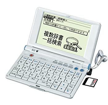 【中古】 SEIKO セイコー IC DICTIONARY SR-V4700 (28コンテンツ 学習モデル 音声対応 シルカカードレッド対応)