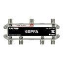 【中古】 MASPRO マスプロ電工 MASPRO マスプロ電工 1端子電流通過型 6分配器 6SPFA 6SPFA