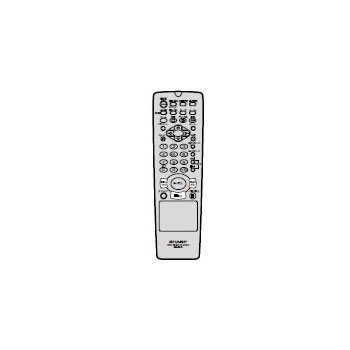 【中古】 SHARP シャープ DVD用リモコン 9HSNA532JD (0046380112)