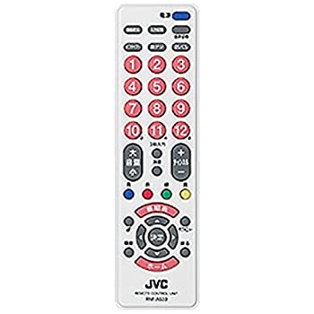 【中古】 JVC KENWOOD ケンウッド Victor ビクター リモートコンローラー (ホワイトピンク) RM-A533-WP