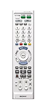 Cameras - 【中古】 SONY ソニー マルチリモコン RM-PZ130D テレビ BDレコーダ・プレーヤー操作可能 ホワイト RM-PZ130D WW