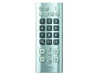 【中古】 JVCケンウッド ビクター テレビ用リモートコントローラー シルバー RM-A205-S