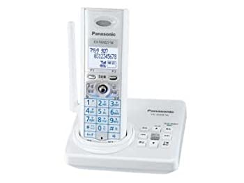 【中古】 Panasonic パナソニック RU RU RU デジタルコードレス電話機 親機のみ ホワイト VE-SV08DL-W