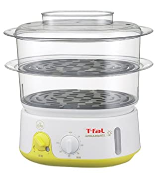 【中古】 T-fal ティファール 電気蒸し器 スチームクッカー シンプリースマート VC103170