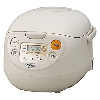 【中古】 ZOJIRUSHI 象印 炊飯器 マイコン式 5.5合 ベージュ NS-WB10-CA