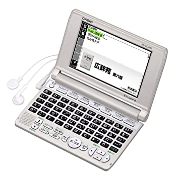 【中古】 CASIO カシオ EX-word 電子辞書 生活 教養エントリーモデル XD-SC5000GD シャンパンゴールド