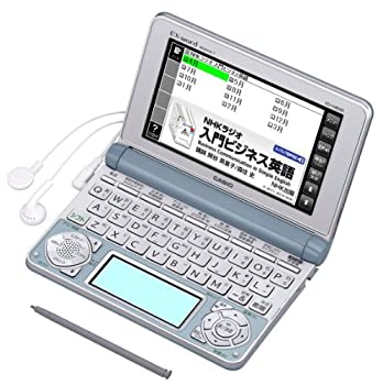 【中古】 CASIO カシオ 電子辞書 エクスワード ビジネスコンテンツ充実モデル XD-N8500GY グレー