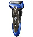 【中古】 Panasonic パナソニック ラムダッシュ 3枚刃 青 ES-ST37-A
