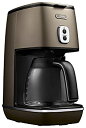 【中古】 DeLonghi デロンギ ディスティンタコレクション ドリップコーヒーメーカー アロマモード フューチャーブロンズ 6杯 ICMI011J-BZ