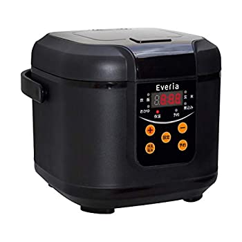 【中古】 土鍋釜炊飯器 多機能 3合炊き KH-SK300 ブラック