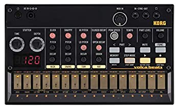 【中古】 KORG コルグ アナログ リズムマシン volca beats 16ステップシーケンサー 電池駆動 スピーカー内蔵 ヘッド…