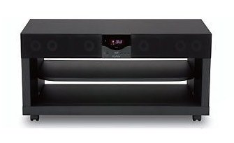 【中古】 CAVジャパン シーエイブイジャパン THRF-90 3.1chオーディオラック (スピーカー付きテレビ台)