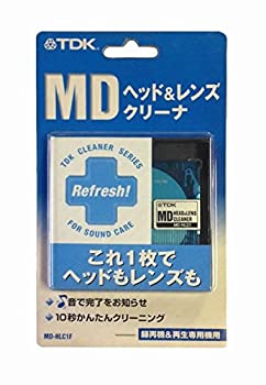 【中古】 TDK MDヘッド&レンズクリーナー MD-HLC1F