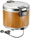 【中古】 TIGER タイガー魔法瓶 電子ジャー 業務用 保温専用 四升 木目 JHC-7200-MO