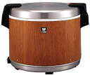 【中古】 TIGER タイガー魔法瓶 電子ジャー 5升 業務用 保温専用 木目 JHC-9000MO