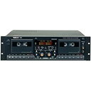 【中古】 TASCAM ダブルカセットデッ