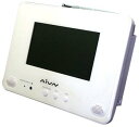 【中古】 REAL LIFE JAPAN 【AiVN】 CPRM対応 7インチ ワンセグ防水 ポータブルDVDプレーヤー ホワイト WR-700WH