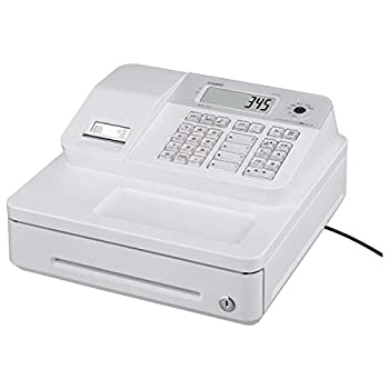 【中古】 CASIO カシオ 電子レジスター ホワイトCASIO Bluetooth 4部門1シート SR-G3-WE