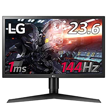 【中古】 LG ゲーミング モニター UltraGear 24GL650-B 23.6インチ 1ms 144Hz フルHD TN非光沢 FreeSync HDMI×2 DisplayPo