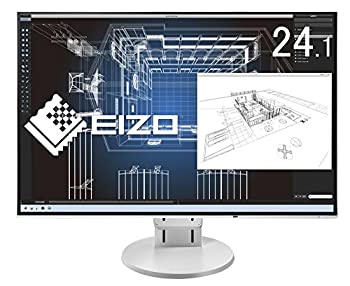 【中古】 EIZO FlexScan 24.1インチ ディスプレイ モニター (WUXGA IPSパネル ノングレア ホワイト ) EV2456-RWT