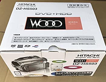 【中古】 HITACHI 日立 DVD+HDDビデオカメラ ハイブリッドカム Wooo DZ-HS503 【中古】 HITACHI 日立 DVD+HDDビデオカメラ ハイブリッドカム Wooo DZ-HS503
