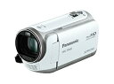【中古】 Panasonic パナソニック デジタルハイビジョンビデオカメラ TM45 内蔵メモリー32GB クリアホワイト HDC-TM45-W(2)