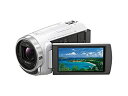 【中古】 SONY ソニー ビデオカメラHDR-CX675 32GB 光学30倍 ホワイト Handycam HDR-CX675 W